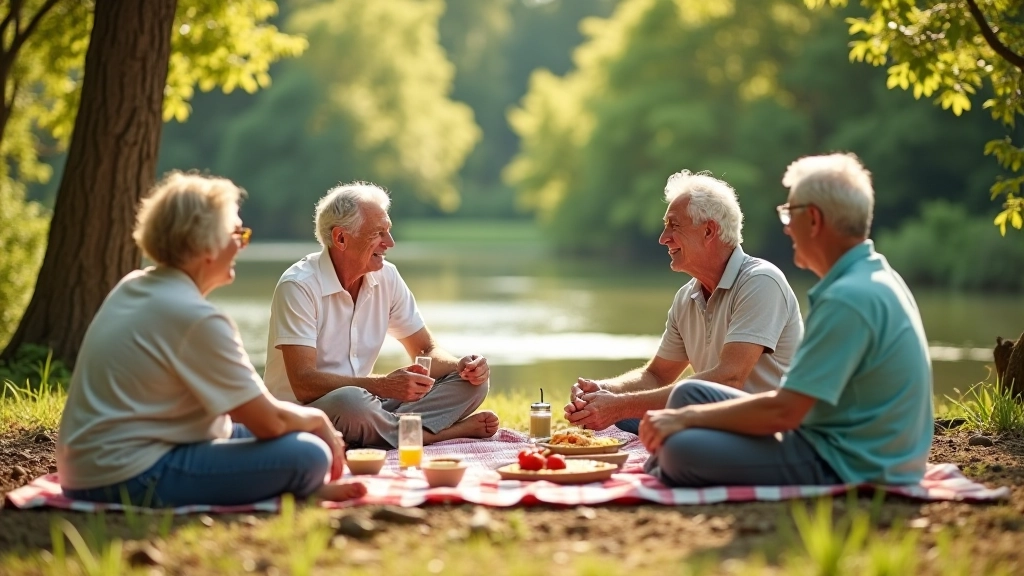 Picnic en isla del Delta